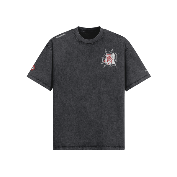 Yeomen Rugby x Spidey Oversize Heavyweight Faded Tee