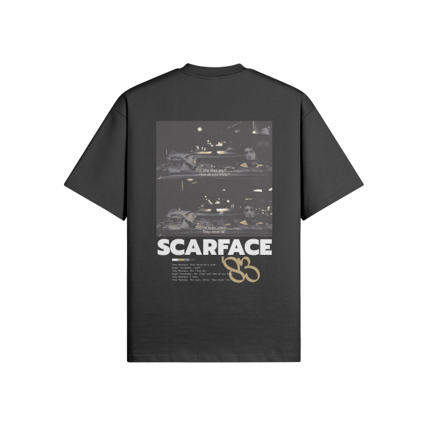 "Eyes Never Lie" Oversize Heavyweight Tee - Image 2